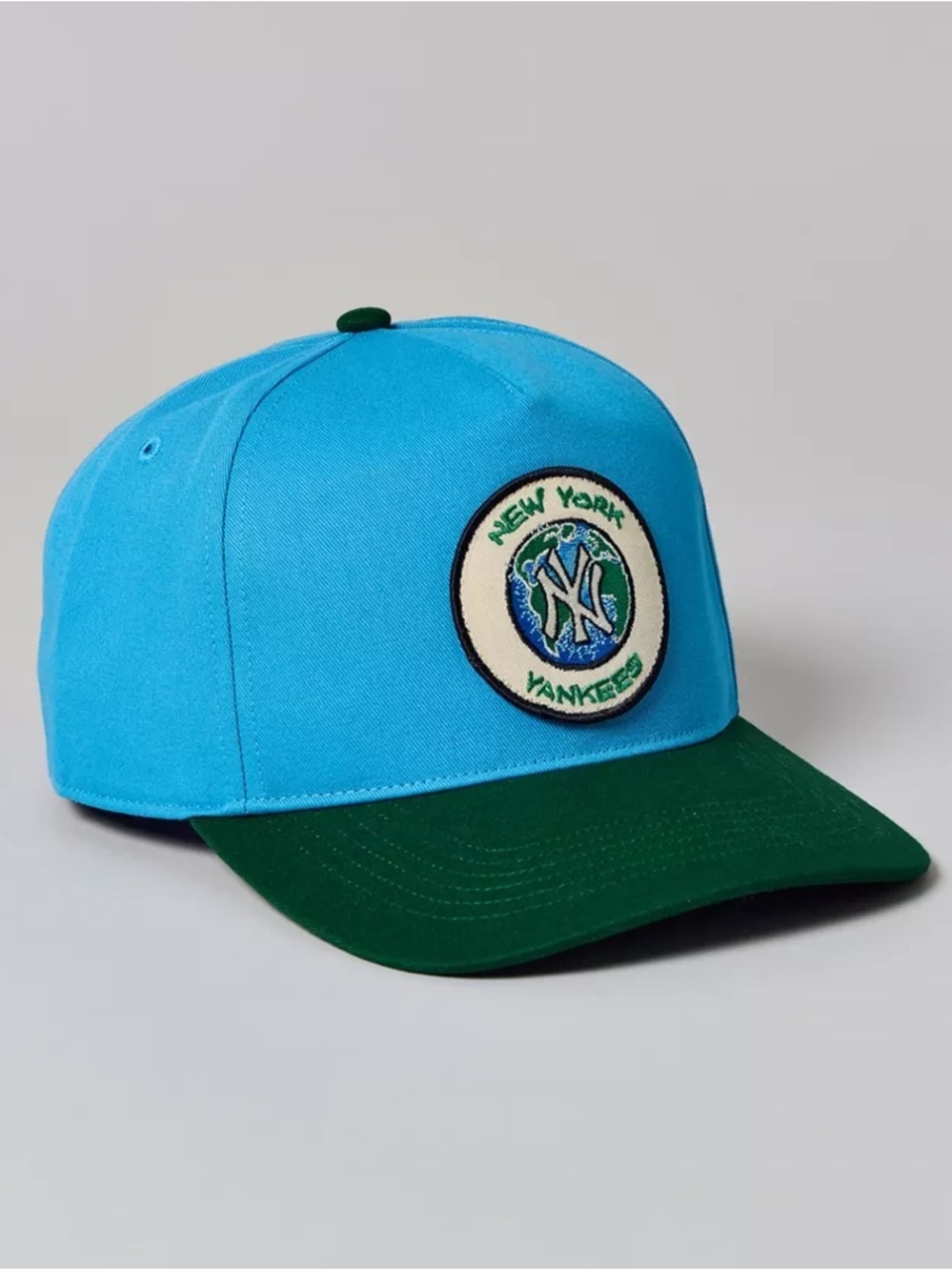 NWT '47 Brand MLB New York Yankees Globe Logo Patch Hat